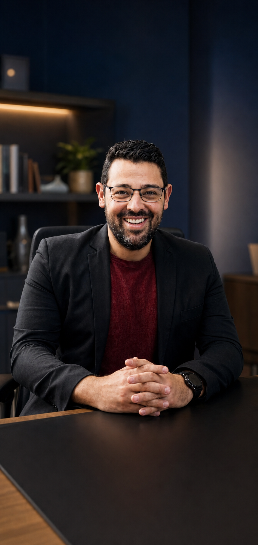 Júlio Santana, contador e fundador da SCAR Shalom